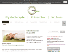 Tablet Screenshot of physio-proviva.de